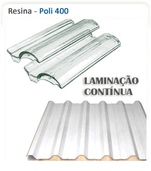 A Poli 400 é uma resina de média reatividade, baixa viscosidade, estabilizada contra raios ultra violeta com alta penetração nas fibras de vidro.